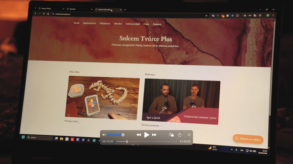 31. 8. 2026 Plné spuštění platformy Srdcem Tvůrce se děje dnes